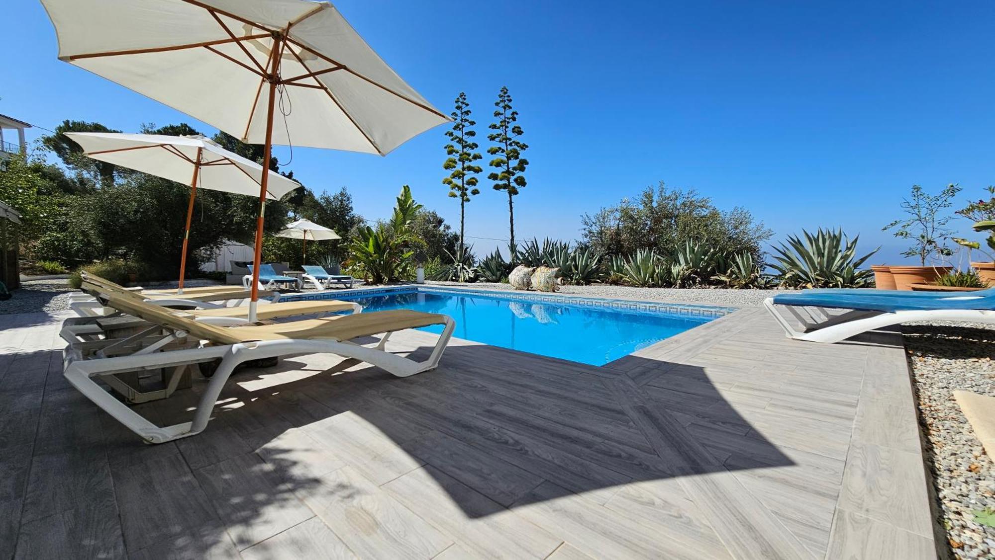Campo Agave Luxury Tents Sayalonga Buitenkant foto