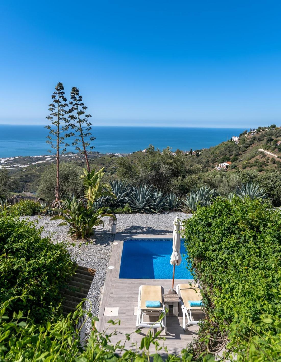 Campo Agave Luxury Tents Sayalonga Buitenkant foto