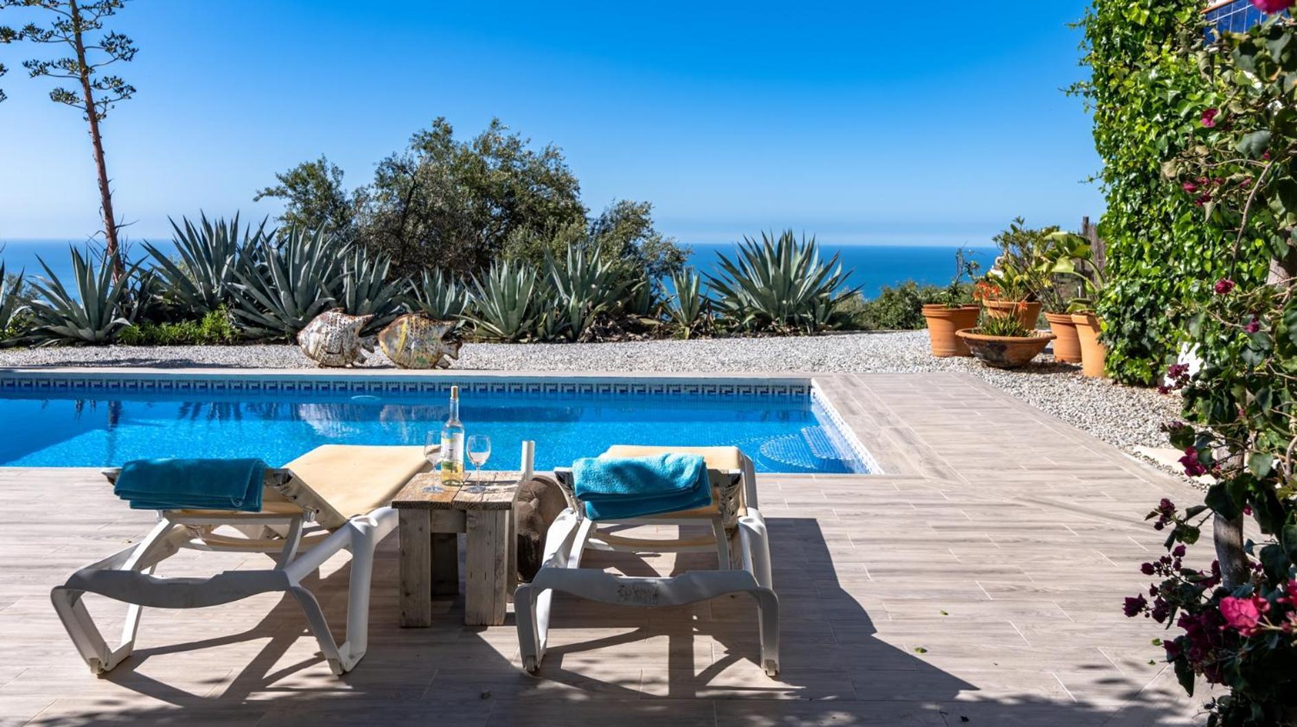 Campo Agave Luxury Tents Sayalonga Buitenkant foto