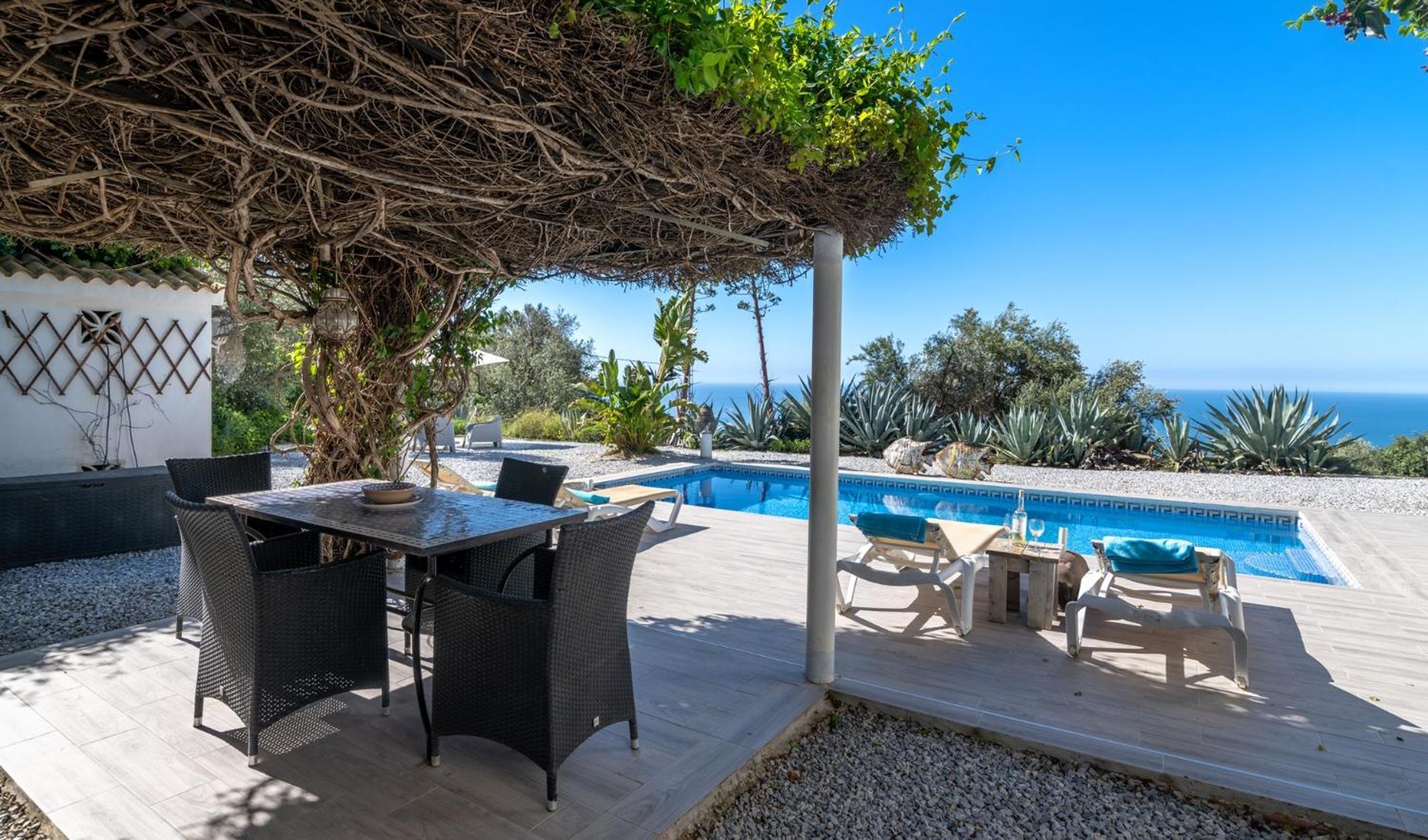 Campo Agave Luxury Tents Sayalonga Buitenkant foto