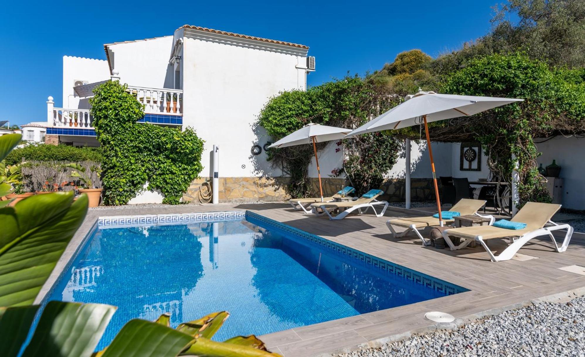 Campo Agave Luxury Tents Sayalonga Buitenkant foto