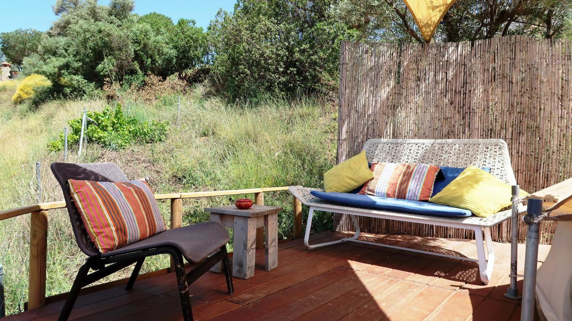 Campo Agave Luxury Tents Sayalonga Kamer foto